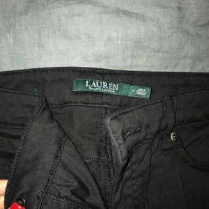 Ralph Lauren black skinny jeans, size 4
